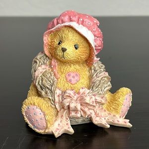 Cherished Teddies Priscilla "Love Surrounds Our Friendship" Bear Figurine in Box